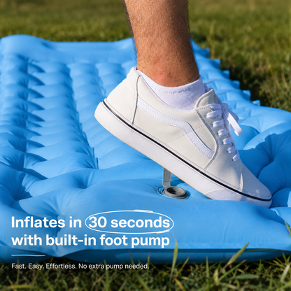 Inflatable summer mattress